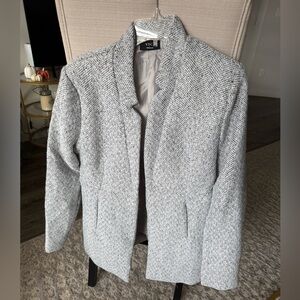 EUC Vici Women's Herringbone Jacket in Gray, Medium